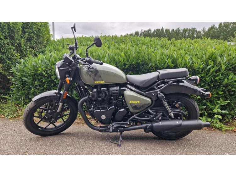 ROYAL ENFIELD SHOTGUN 650 GREEN DRILL MOTORS 54 