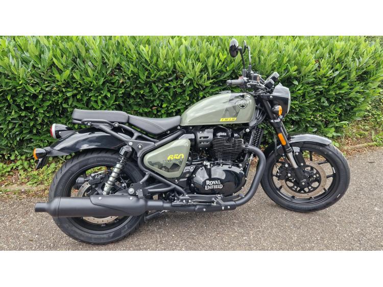 ROYAL ENFIELD SHOTGUN 650 GREEN DRILL MOTORS 54 