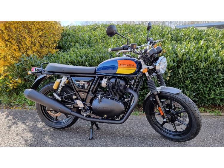 ROYAL ENFIELD INTERCEPTOR 650 BARCELONA BLUE MOTORS 54 à partir de 159.10€/ mois sur 60 mois