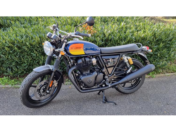 ROYAL ENFIELD INTERCEPTOR 650 BARCELONA BLUE MOTORS 54 à partir de 159.10€/ mois sur 60 mois