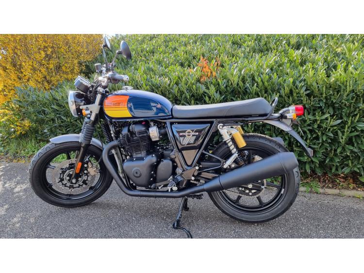 ROYAL ENFIELD INTERCEPTOR 650 BARCELONA BLUE MOTORS 54 à partir de 159.10€/ mois sur 60 mois