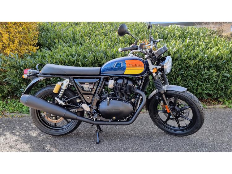 ROYAL ENFIELD INTERCEPTOR 650 BARCELONA BLUE MOTORS 54 à partir de 159.10€/ mois sur 60 mois