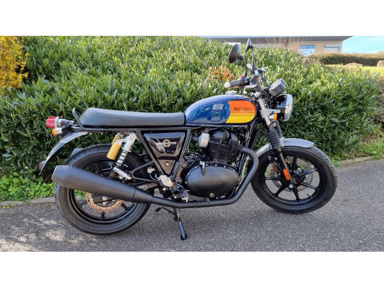 ROYAL ENFIELD INTERCEPTOR 650 BARCELONA BLUE MOTORS 54 à partir de 159.10€/ mois sur 60 mois