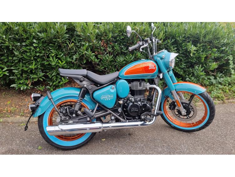 ROYAL ENFIELD 350 GOAN TRIP TEAL MOTORS 54  