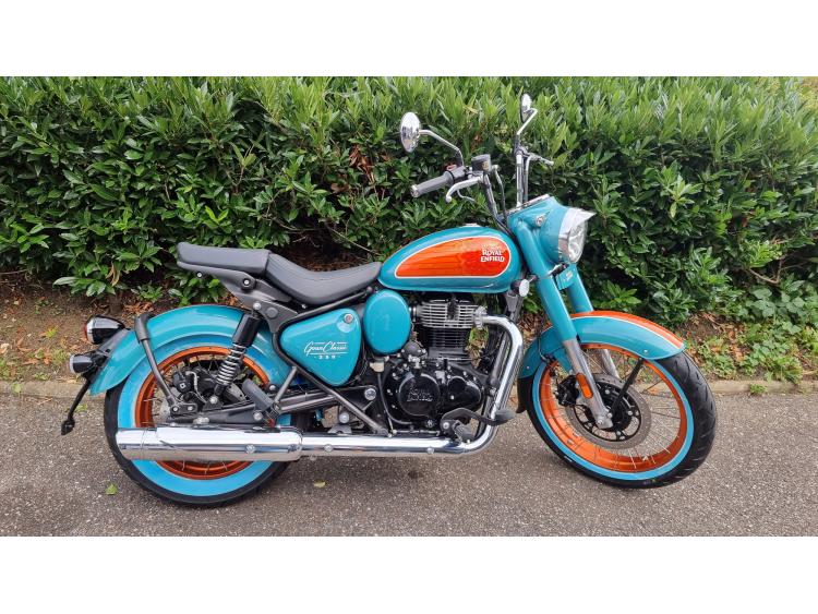 ROYAL ENFIELD 350 GOAN TRIP TEAL MOTORS 54  